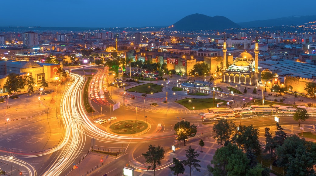 Kayseri, This photo was shot from the city center of Kayseri, Turkey. It located in the center of Turkey.