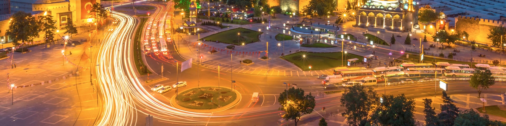 Kayseri, This photo was shot from the city center of Kayseri, Turkey. It located in the center of Turkey.