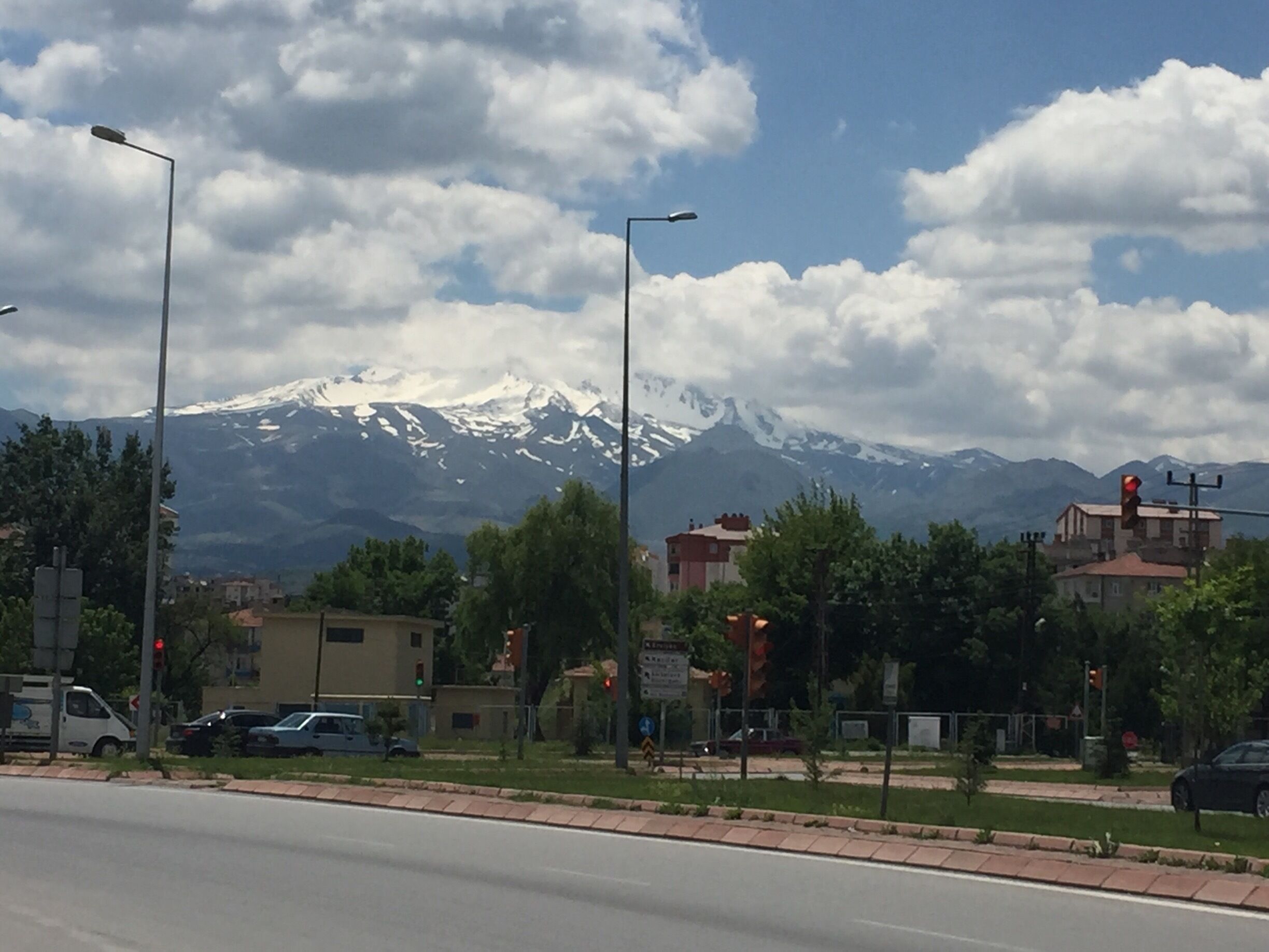 A look to the great Erciyes mount 