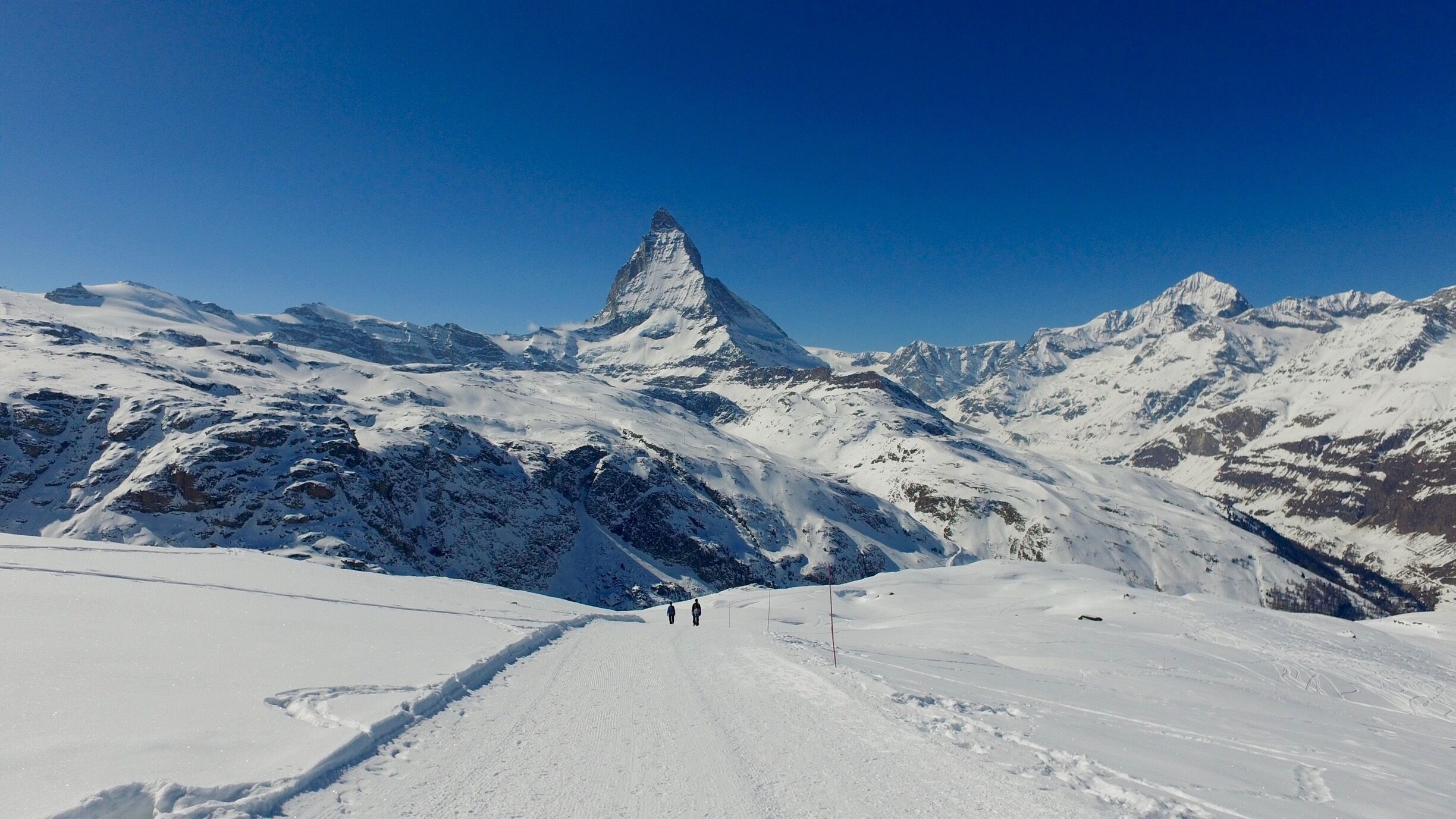 Lovely walk near the Matterhorn, Zermatt