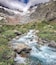 One of the prettiest sights on our hike through the Val Veny in the Italian Alps outside of Courmayeur. And endless area to explore for hikers and climbers alike.