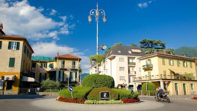 Cernobbio das einen Kleinstadt oder Dorf, Straßenszenen und Platz oder Plaza