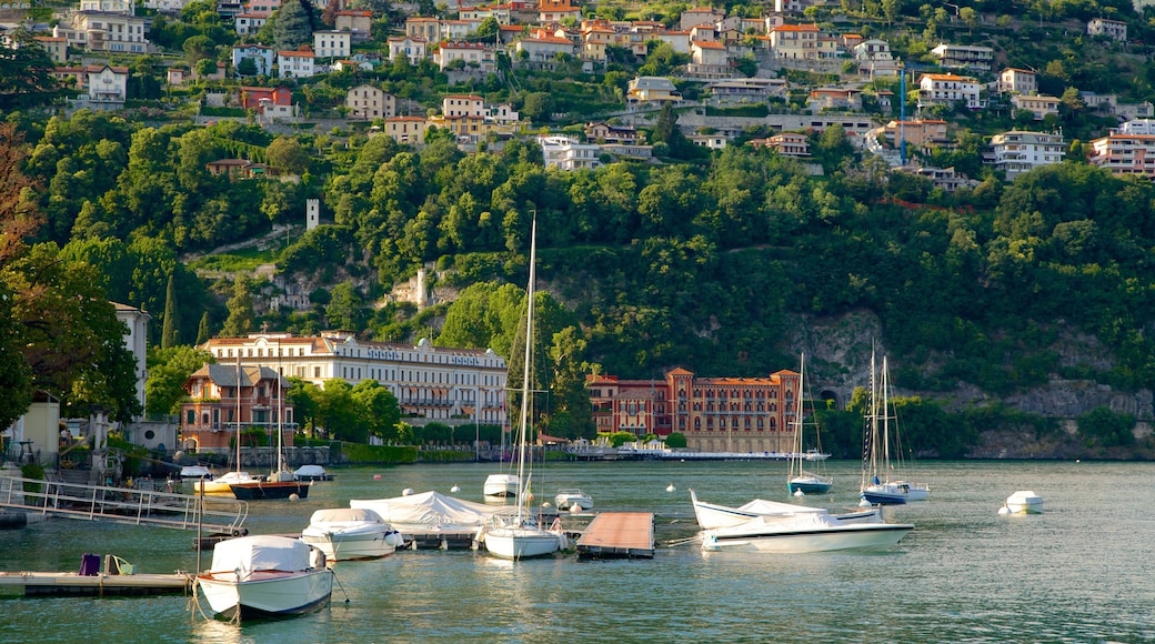 Cernobbio which includes a marina, boating and a bay or harbour