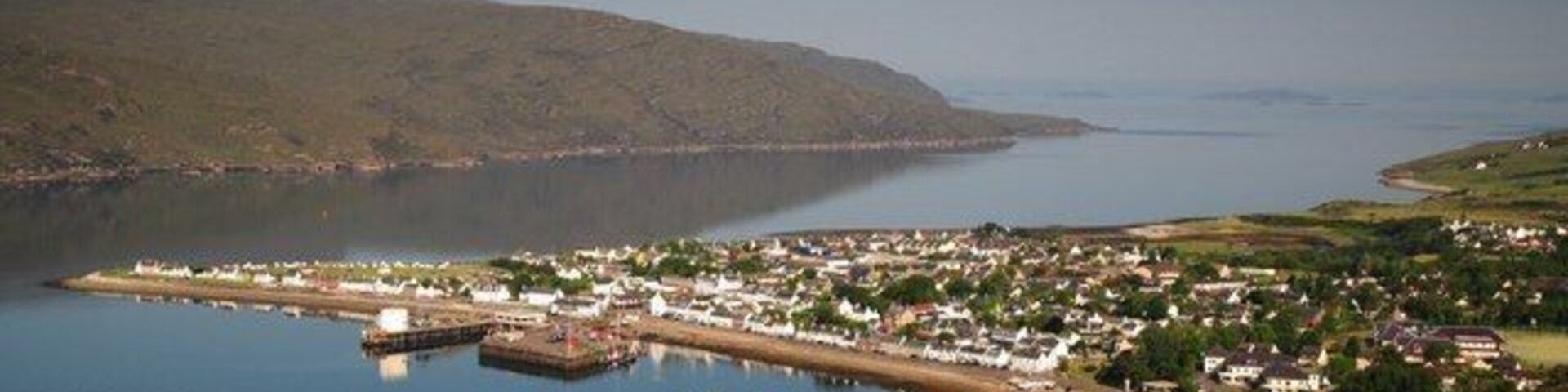 Ullapool and Loch Broom from Braes