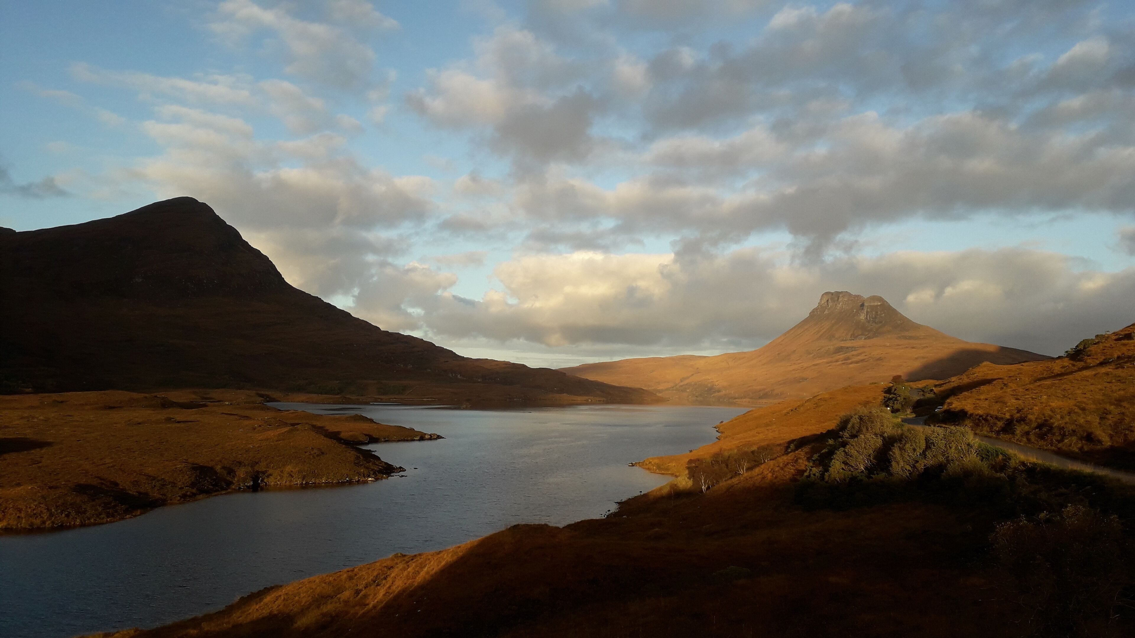 The autumn colours are beautiful in the Highlands