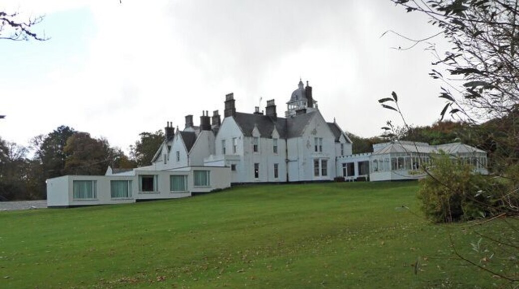 Skeabost House Hotel The building has been interestingly extended over the years.
