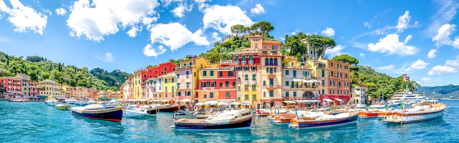Hafen von Portofino, Italien