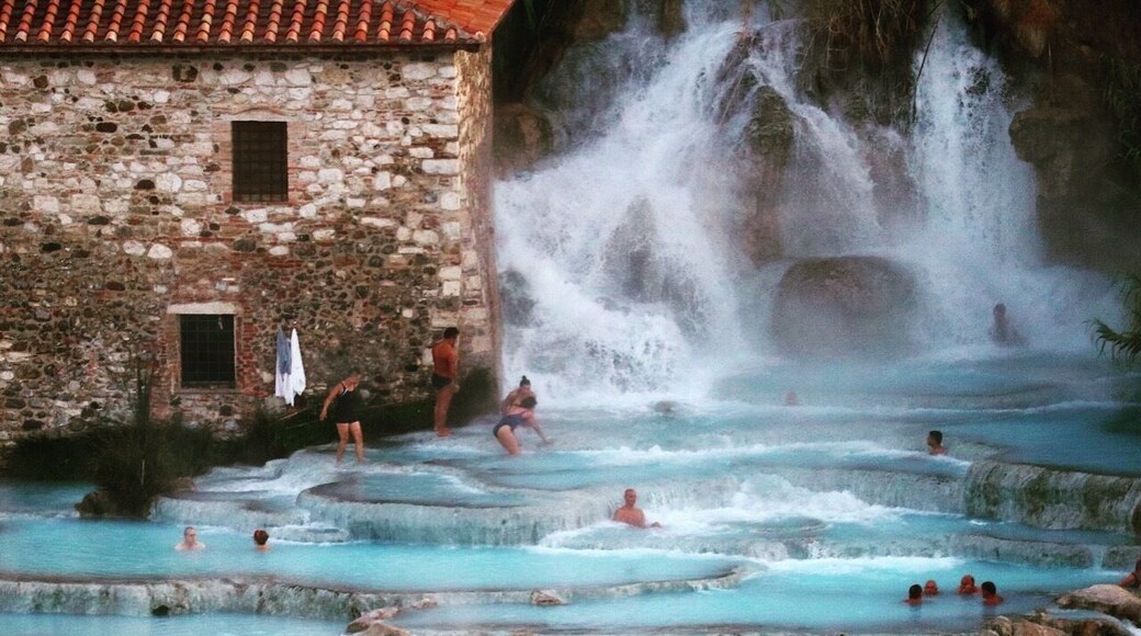 This is by far one of my favorite experiences in Italy; not to mention meeting some amazing new Italian friends there. #thermalbaths #italy #italia #mineralbaths #funforallages