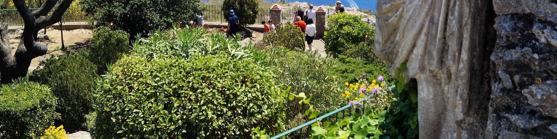 Overlooking the Faraglioni rocks from Anacapri