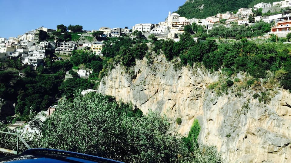 Amalfi Coast Of Italy.Touring Europe...