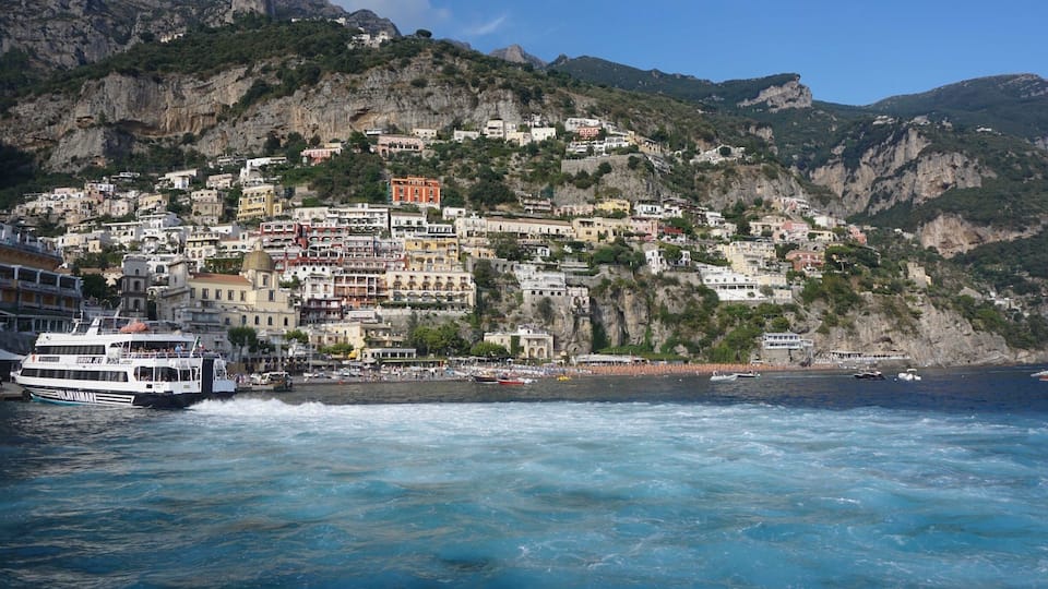 Approaching gorgeous Positano by boat
#Positano #sea #Italy
