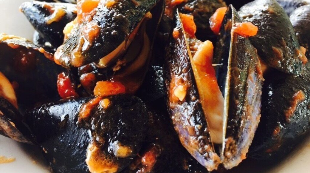 Laid back beach club and restaurant accessible by water taxi from positano. Nice swimming for kids. One of the best lunches I've ever had: mussel soup, homemade spaghetti with pesto, marinated anchovies. And don't forget the chilled peach wine! Come for a great day.