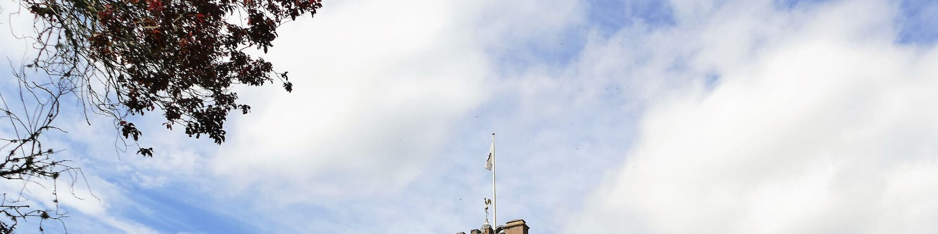 Crathes Castle near Banchory in Aberdeenshire is a 16th century castle built by the Burnetts of Ley and held by the family for 400 years. It is now an NT property and is open to the public , shot was taken from the beautiful gardens.