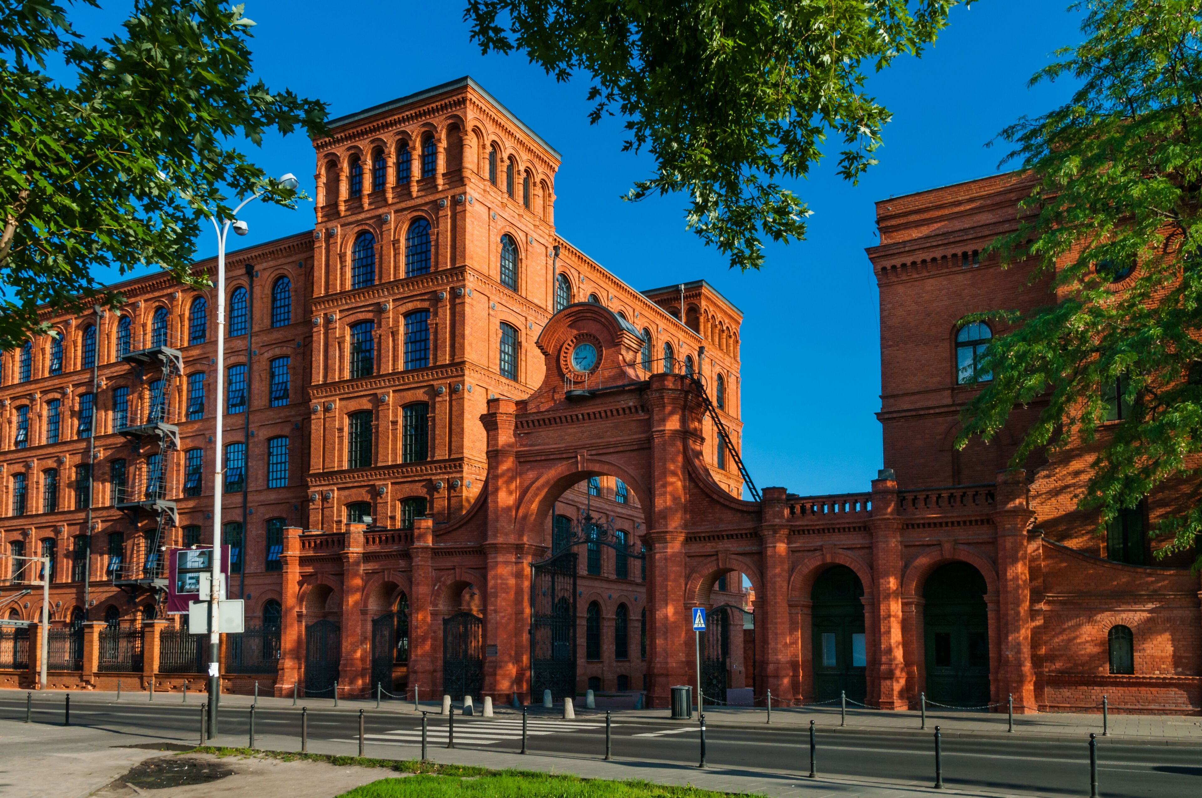 Altes Fabrikgebäude in Łódź; Polen