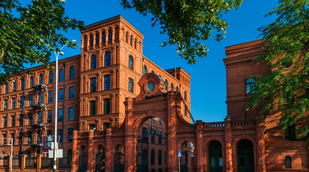 Altes Fabrikgebäude in Łódź; Polen