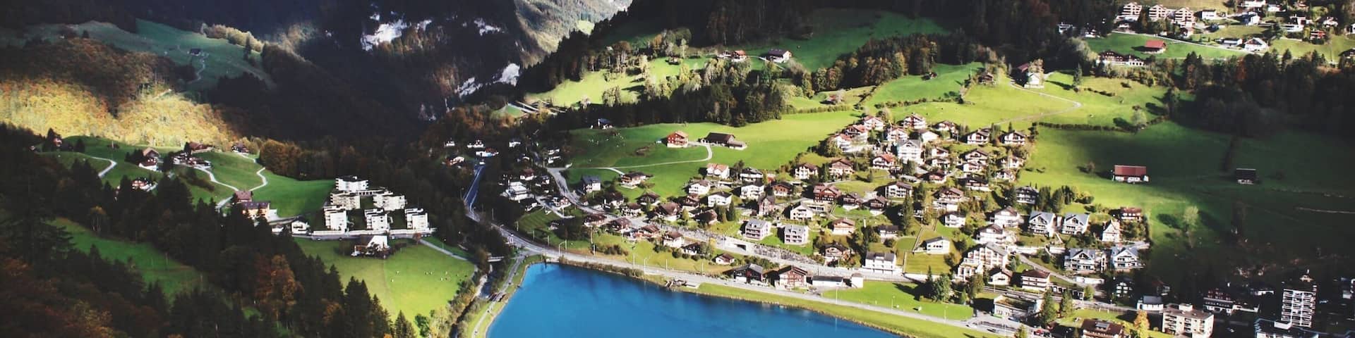- Heaven -
it's the spectacular view from the cable car to Mt. Titlis, Switzerland.