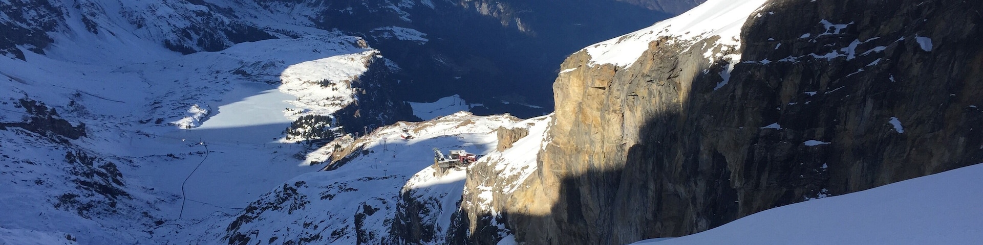 Great snowboarding on Titlis.