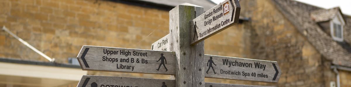 Broadway showing signage