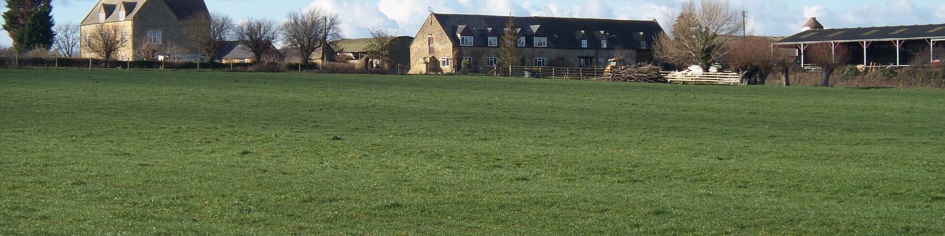 Hayway Farm Seen from the footpath.