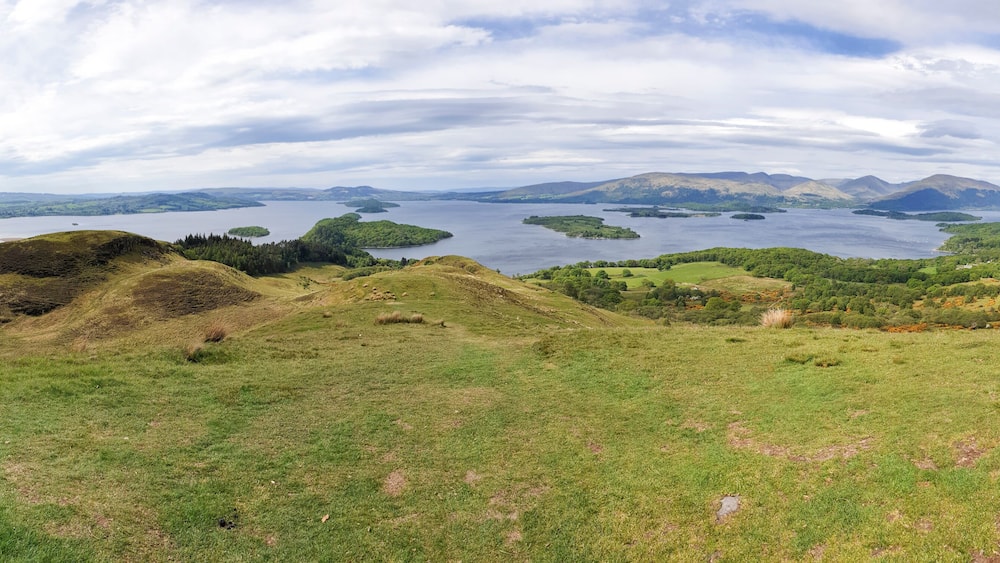 Conic Hill, Balmaha, West Hiland Way Track, long distance hike - Scotland, UK