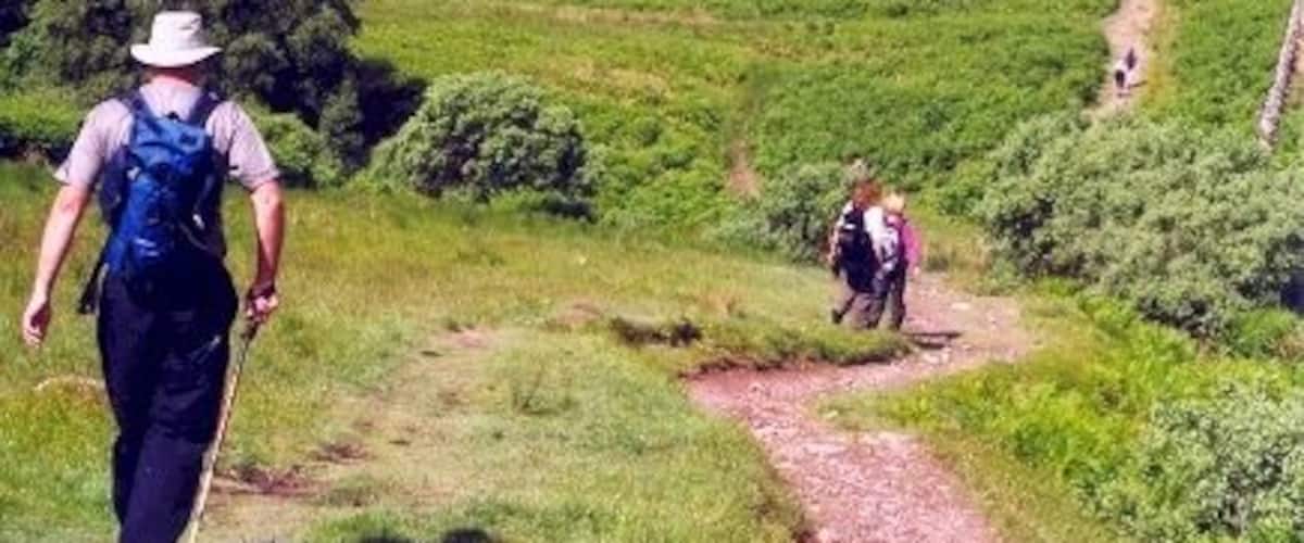 West Highland Way approaching Conic Hill.