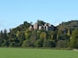 This is Dunster Castle, near Minehead in North Somerset. This is the view you get as you approach, and I just think it's such a beautiful sight, rising up out of the trees. There's an ancient castle, plus a more modern (as in 17th century modern) Manor House. The last residents gave it to the National Trust to look after. Dunster Village is also very pretty and worth a little wander through.
