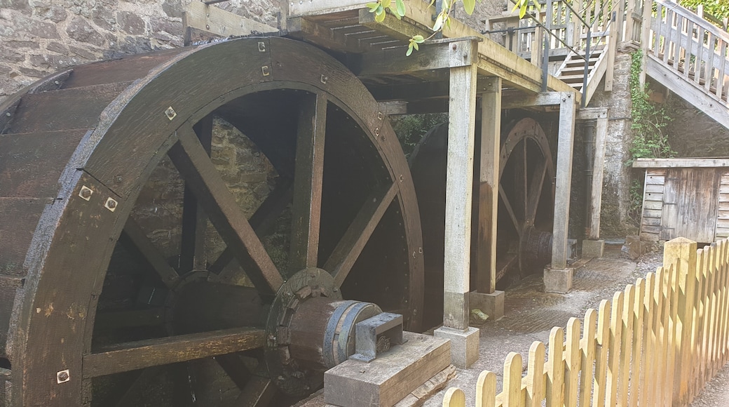 The water mill at the castle