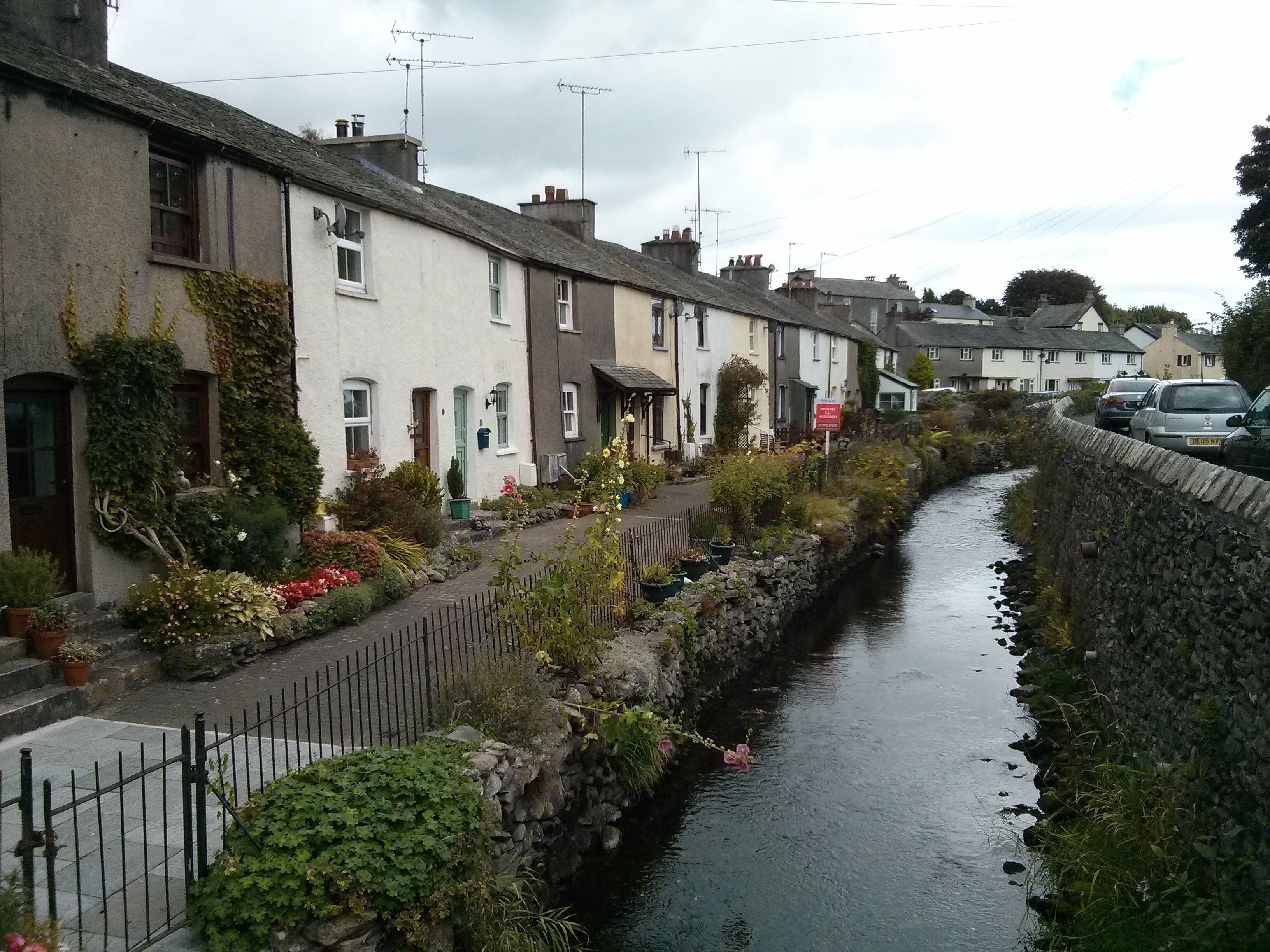 Cark cottages by the River Eea