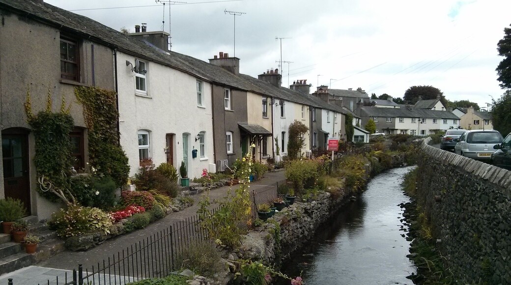 Cark cottages by the River Eea