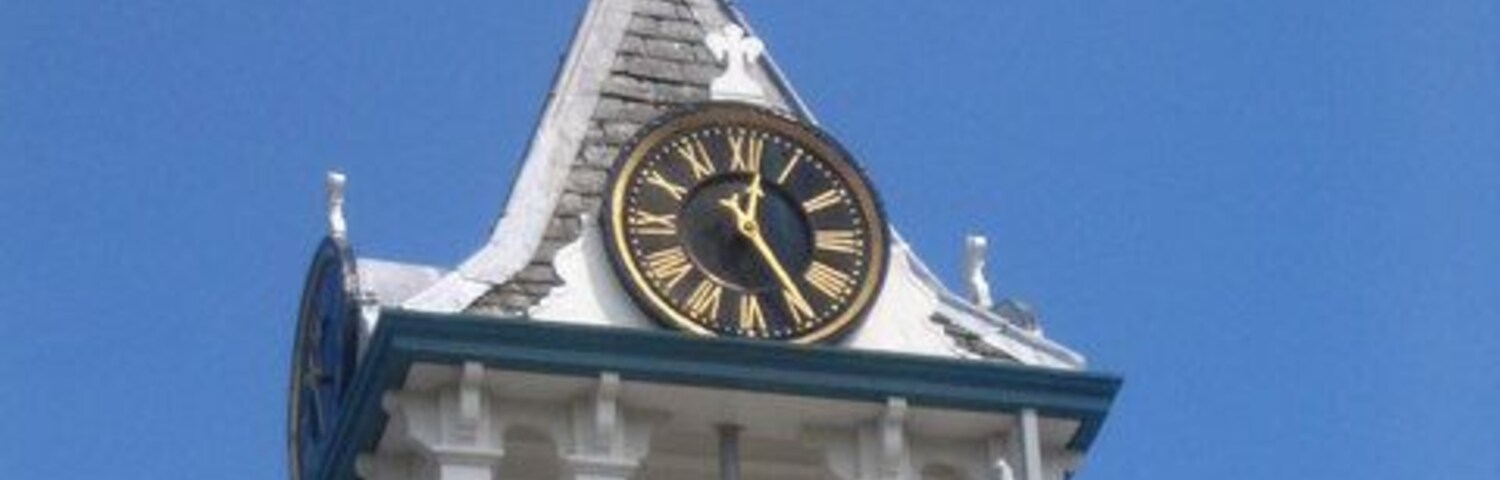 Clock Tower at Holker Hall