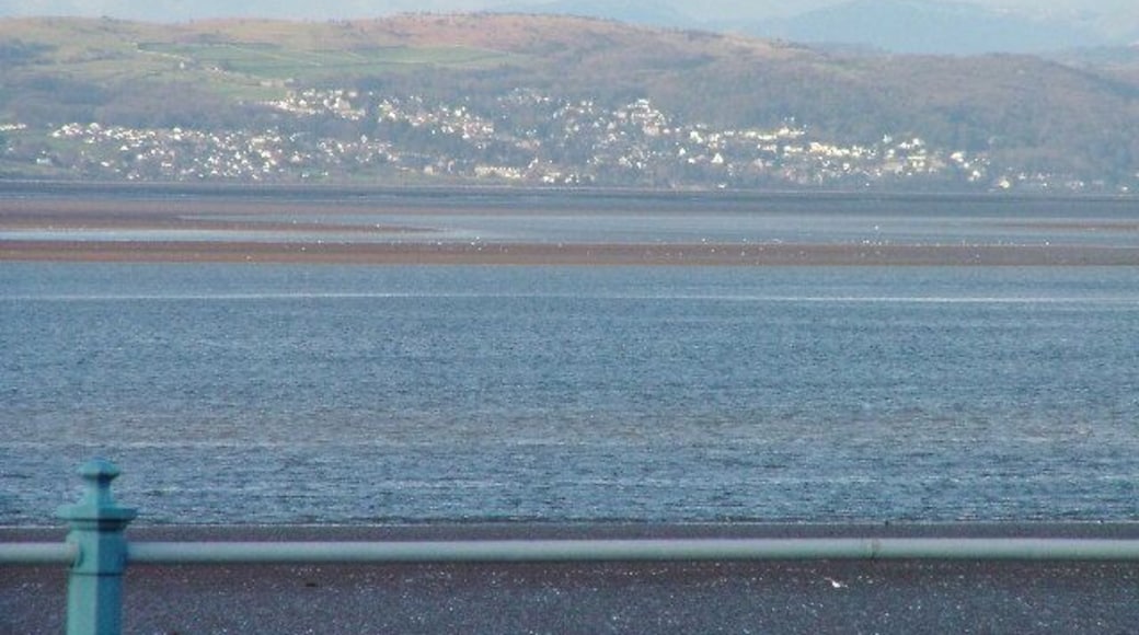 Kents Bank, Cumbria. Kents Bank and Hampsfield Fell across Morecambe Bay