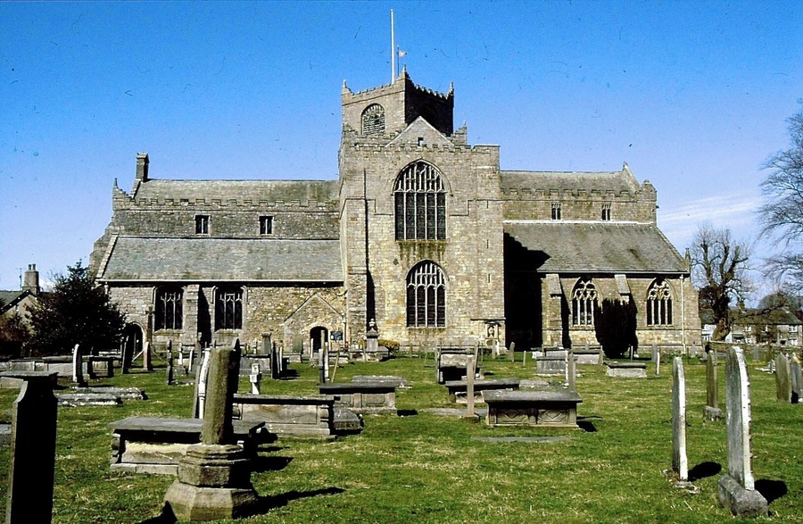 Photograph of Cartmel Priory, Cumbria, England