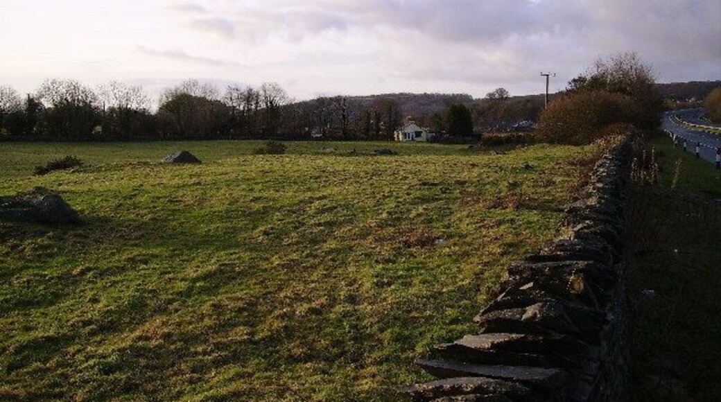 Near Lindale. From the main road near Lindale