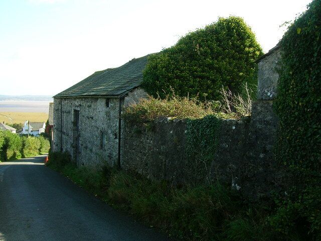 Ripe for conversion? A dilapidated barn on the edge of Grange-over-Sands.