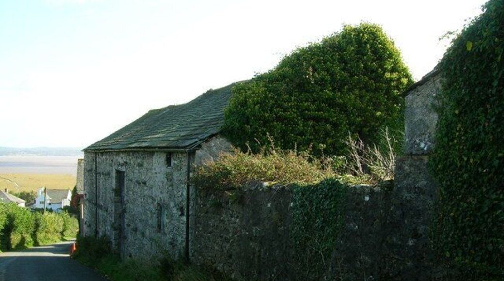Ripe for conversion? A dilapidated barn on the edge of Grange-over-Sands.