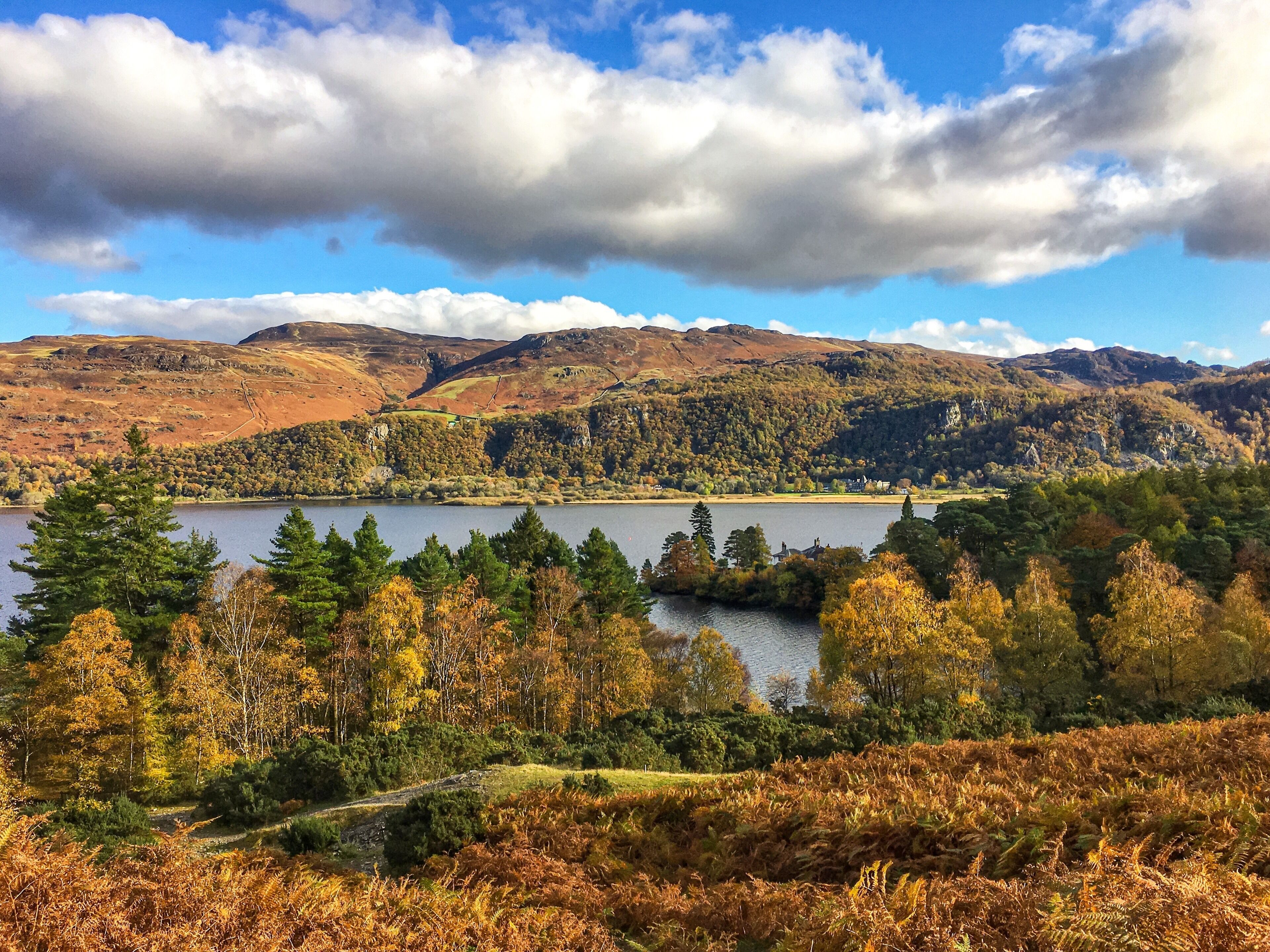 Cat Bell, Derwent Water, Lake District, Cumbria  #red  #hiking #nationalpark #landscape #nature #england
#travel