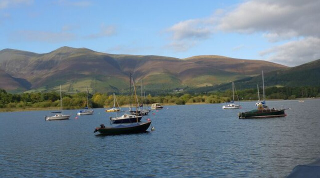 Boats in Derwentwater off Nichol End