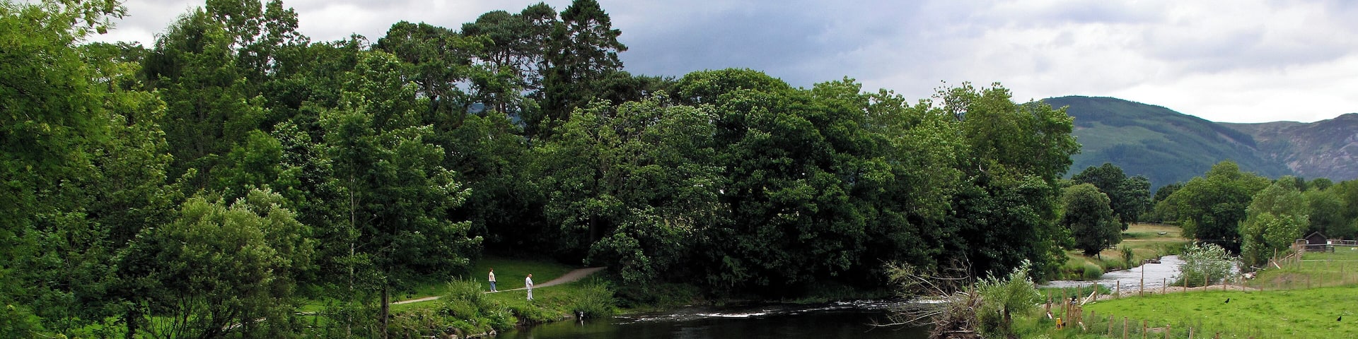River Derwent at Portinscale nr. Keswick.