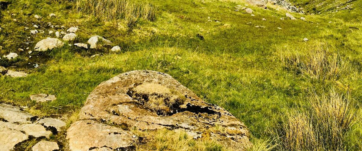 #AboveItAll enroute to the summit of Scafell Pike - the highest mountain in England. There's something about the miles and miles of serene mountains, valleys, rivers and lakes that make the effort well worth it!