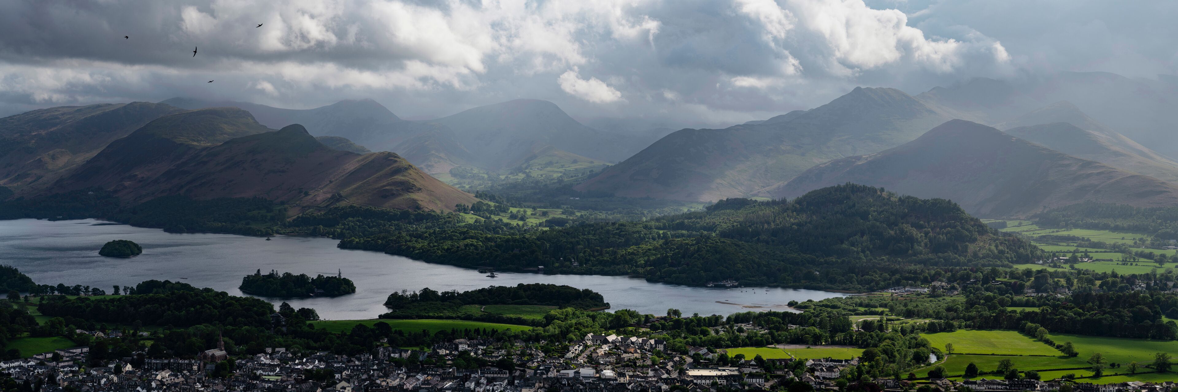 Keswick and the Catbells the lake district
