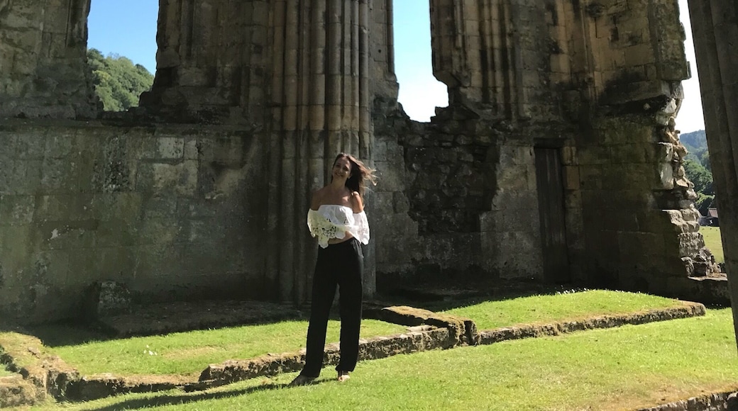 June 2018
Rievaulx Abbey ruins in Helmsley, York UK
