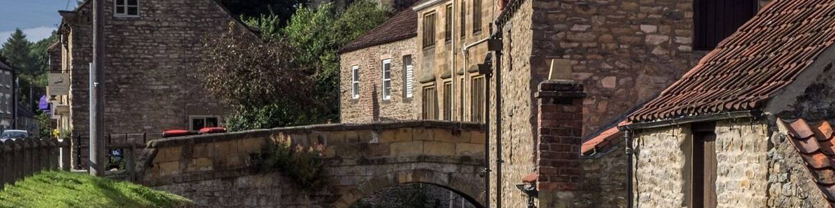 Late afternoon at lovely Helmsley