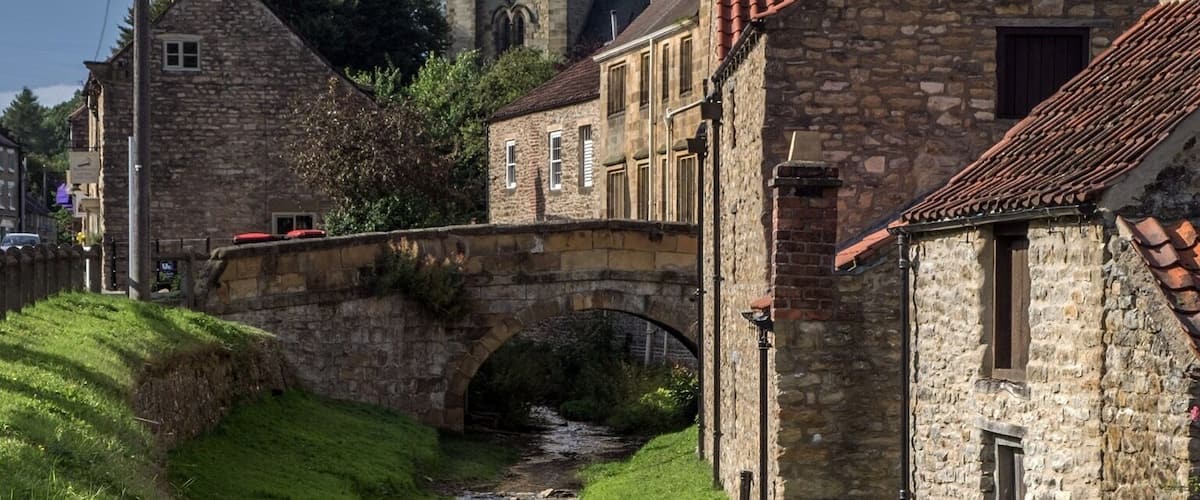 Late afternoon at lovely Helmsley