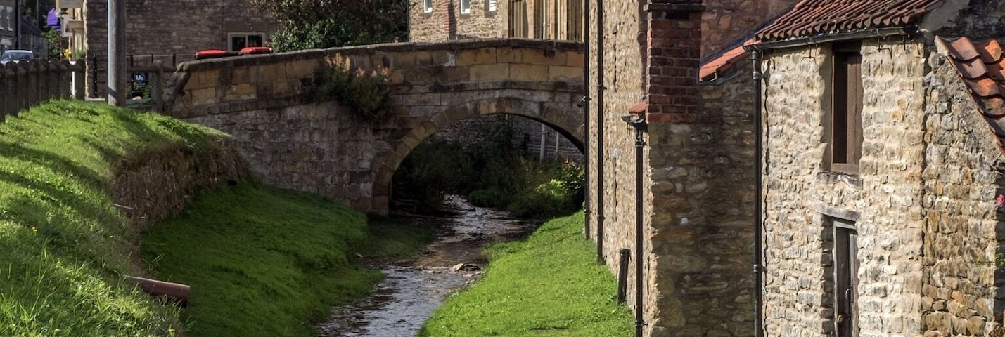 Late afternoon at lovely Helmsley