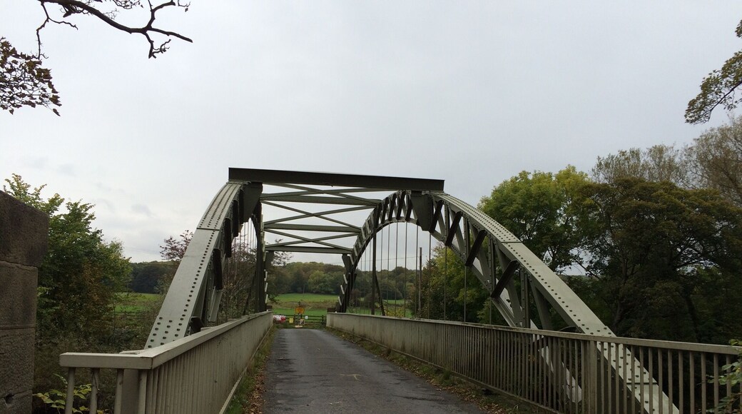 One way bridge near #Ilkley over the River Wharfe!
So hard doing a right hand turn in peak hour. Still enjoyed driving the lanes in #Yorkshire!