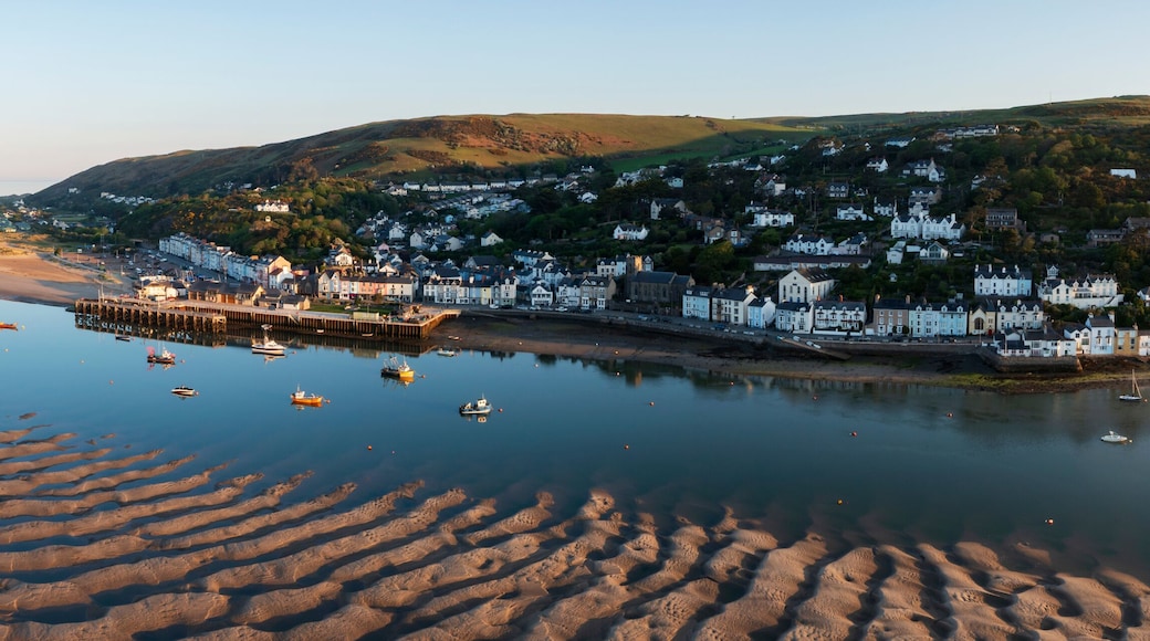 Sand and Mud Patterns in the Estuary of the Dyfi, Ynyslas, Aberdyfi