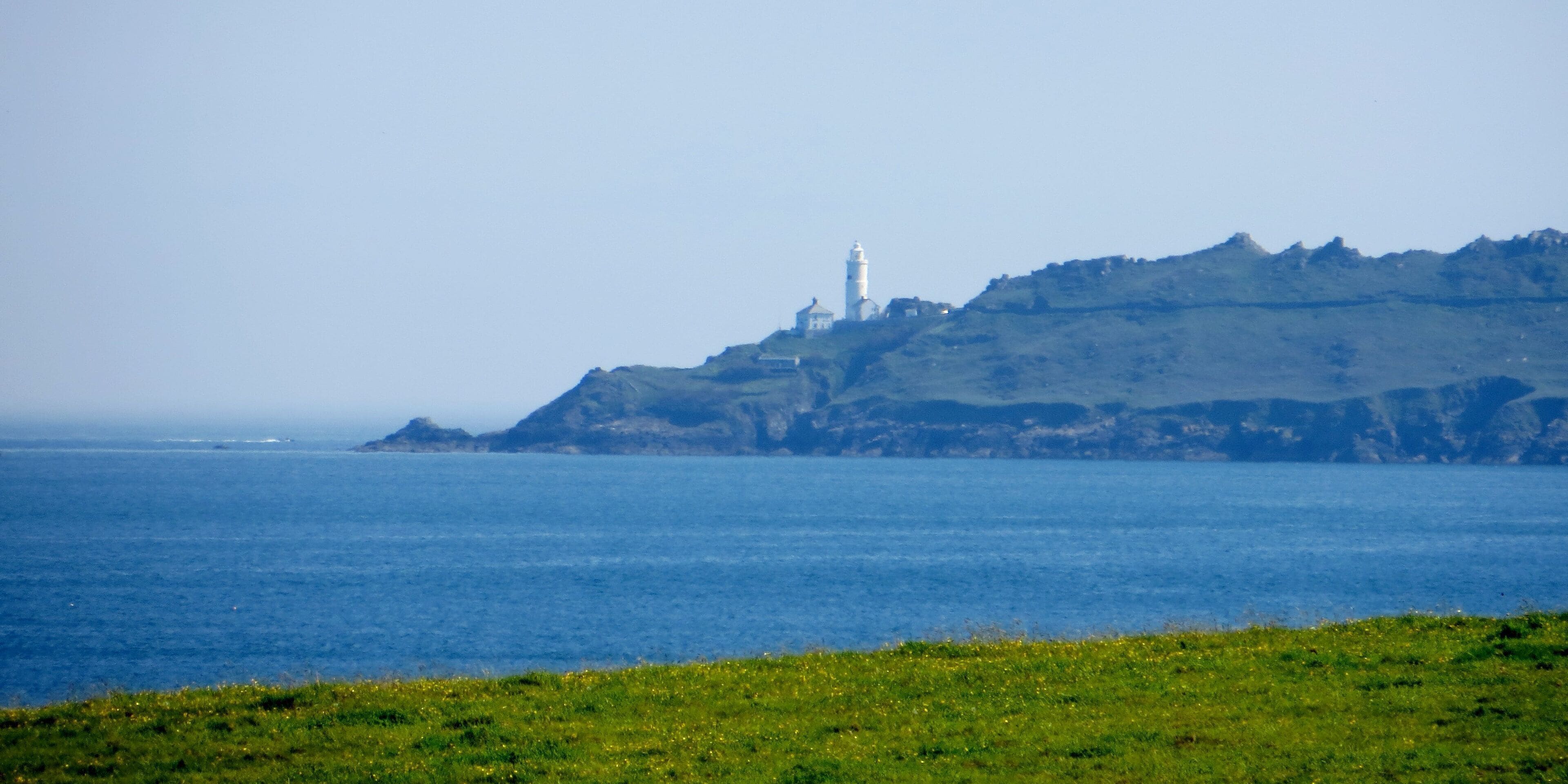 Lighthouse at Start Point from Slapton - May 2015