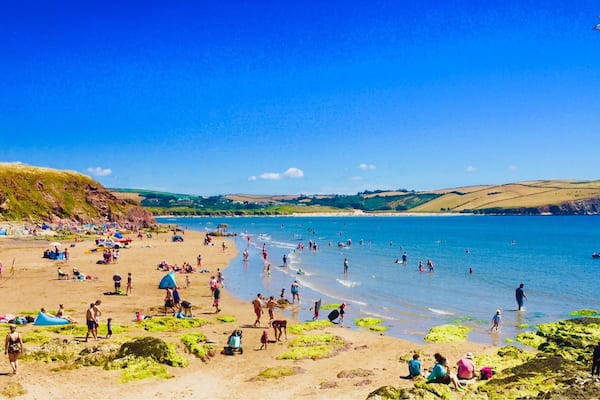 Looking over to Bantham