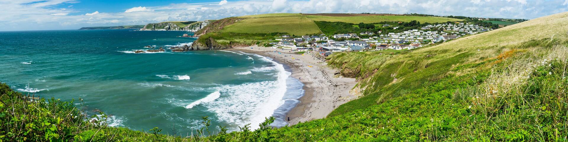Challaborough Bay Devon England UK