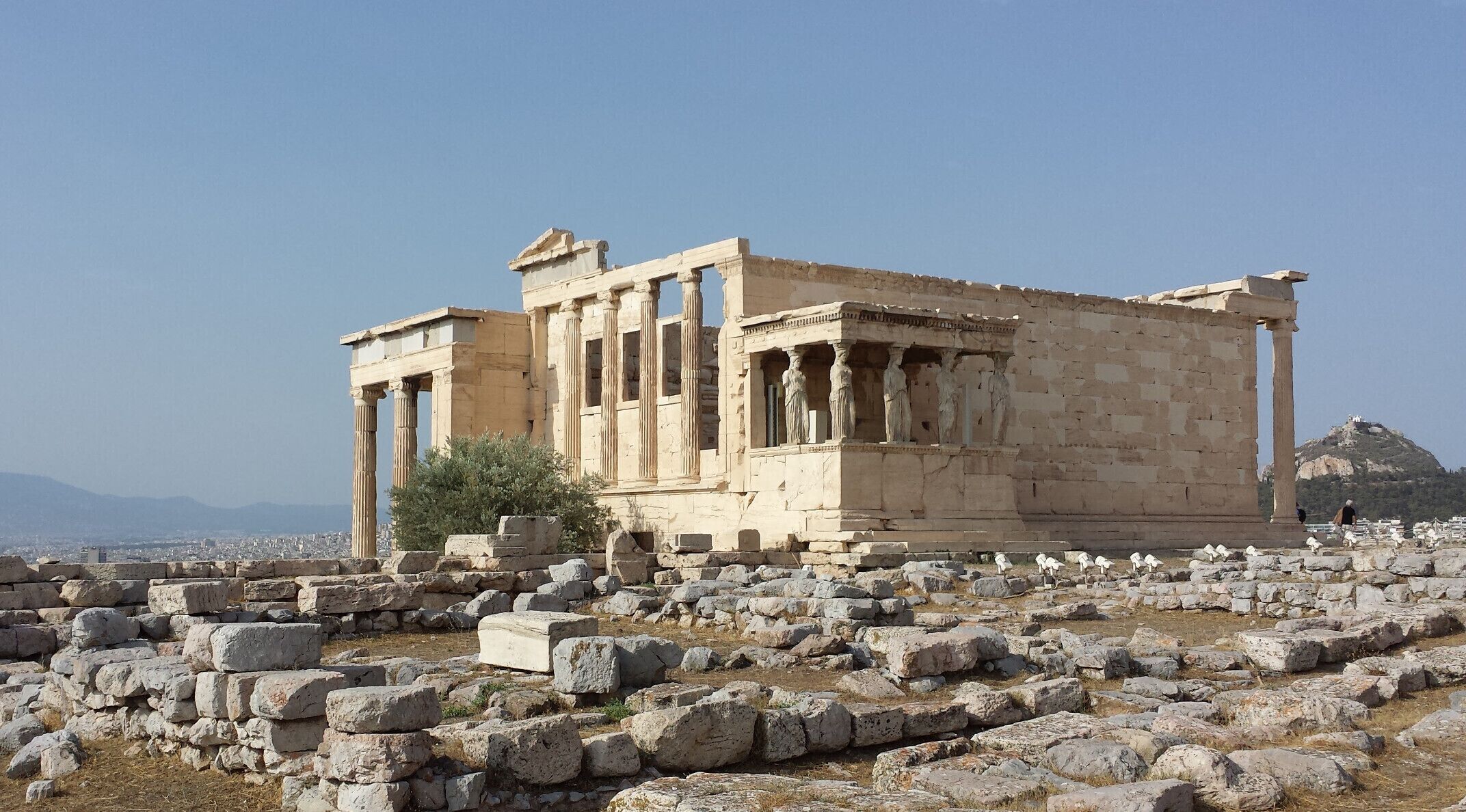 I love traveling and seeing history. The Erechtheion is in Athens, Greece near the Parthenon. It is a beautiful building today and must have been quite the site when it was new.
#InStone